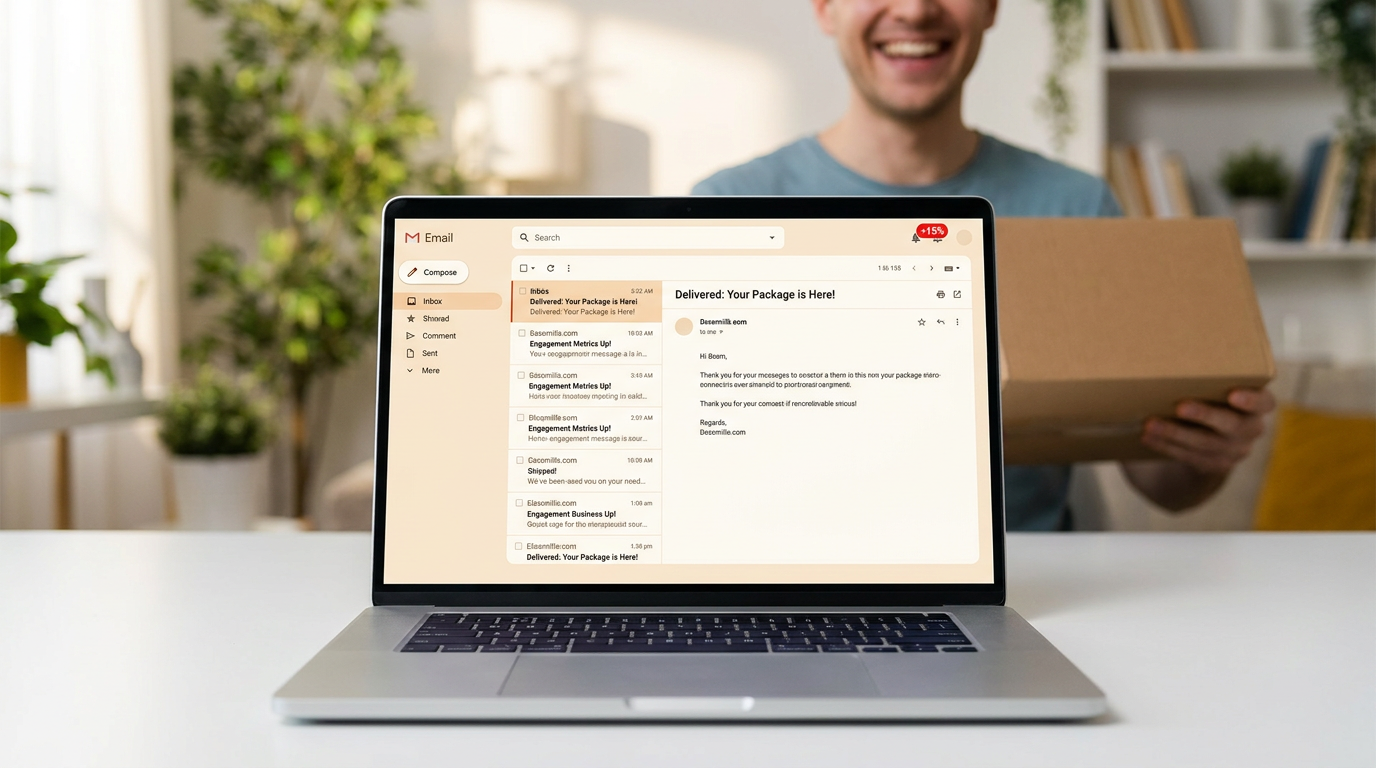 Onboarding email post-achat : la séquence qui réactive 35 % des clients
