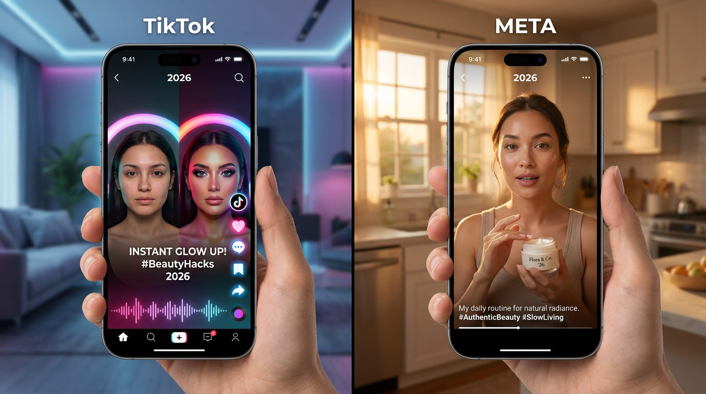 UGC TikTok vs Meta : quelle plateforme tue vraiment selon ta niche
